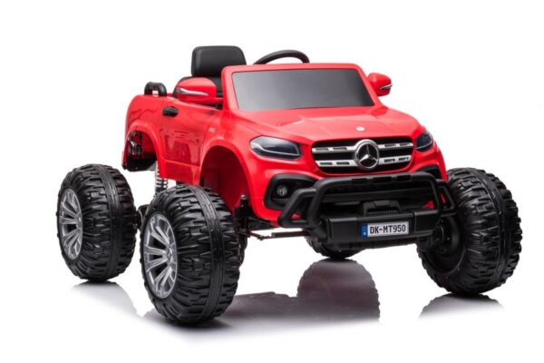 Licencirani auto na akumulator  Mercedes DK-MT950 4x4 - crveni