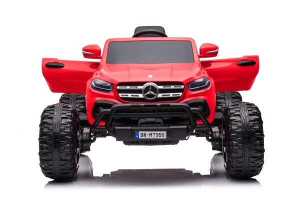 Licencirani auto na akumulator  Mercedes DK-MT950 4x4 - crveni - Image 6