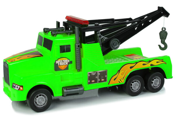 Auto Tow Truck Roadside Assistance 1:10 Green Rope - Image 2