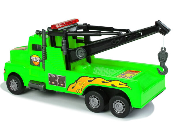 Auto Tow Truck Roadside Assistance 1:10 Green Rope - Image 4