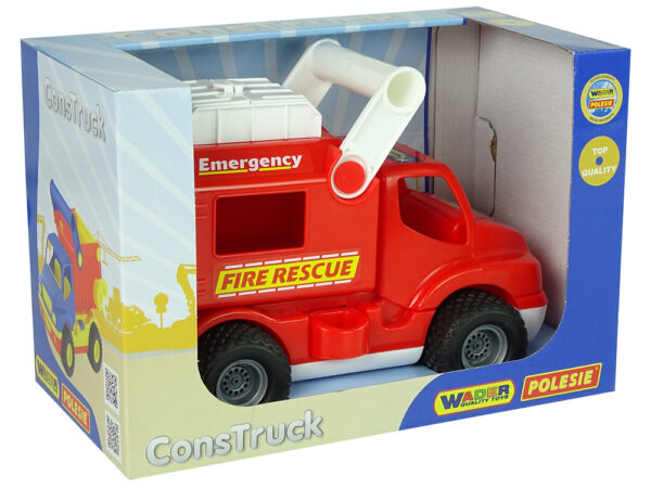 Fire Brigade ConsTruck Red Polesie 41920 - Image 7