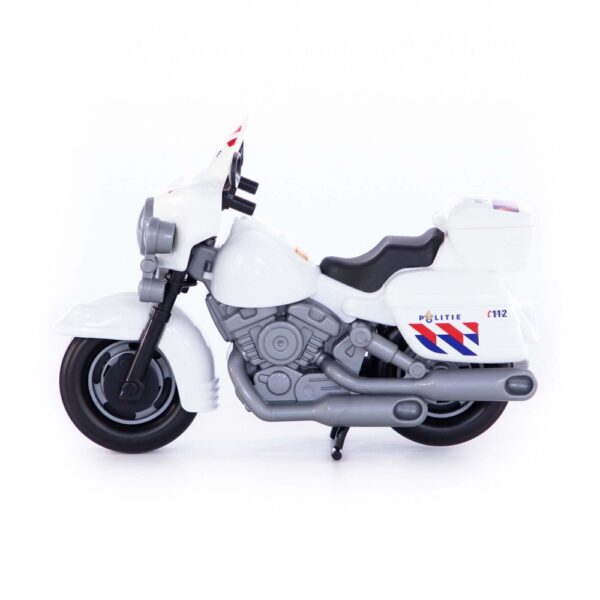 Police Motorcycle for Toddlers Polesie White 71682 - Image 2