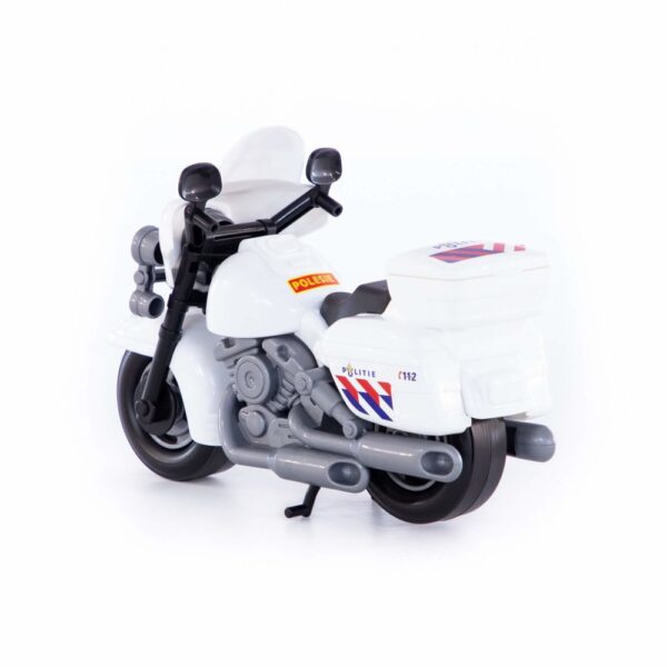 Police Motorcycle for Toddlers Polesie White 71682 - Image 3