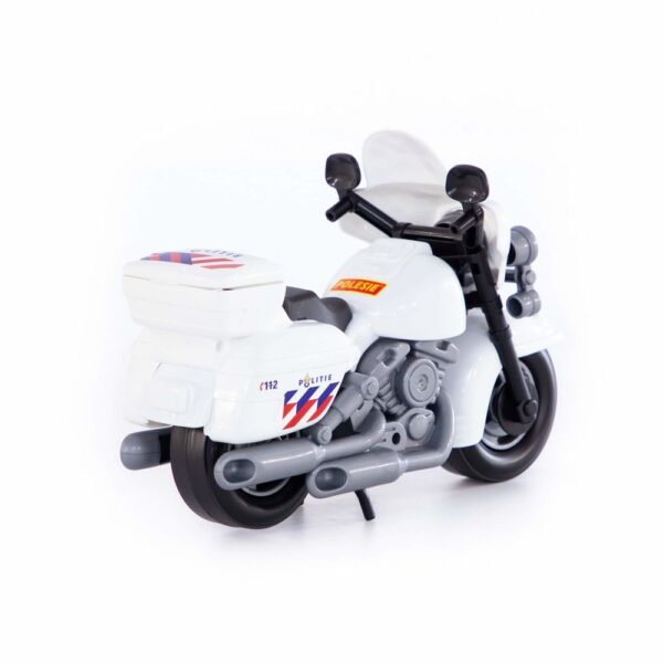 Police Motorcycle for Toddlers Polesie White 71682 - Image 4