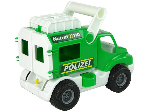 Police Car ConsTruck Green Polesie 41906 - Image 3