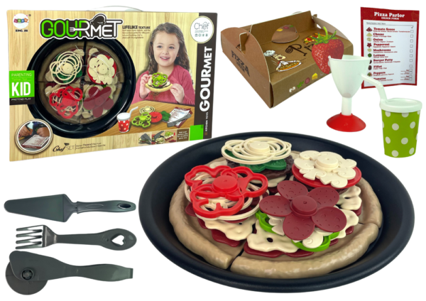 Pizza Toppings Set Kitchen Fun Food