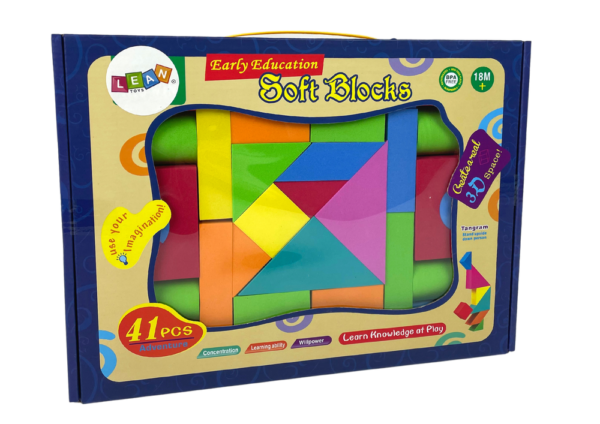 41 Piece Construction Foam Blocks for Kids - Image 3