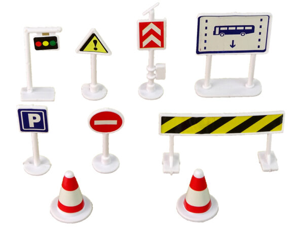 Sports Cars Set Resoraks Dinosaurs Accessories Road Signs Suitcase - Image 3