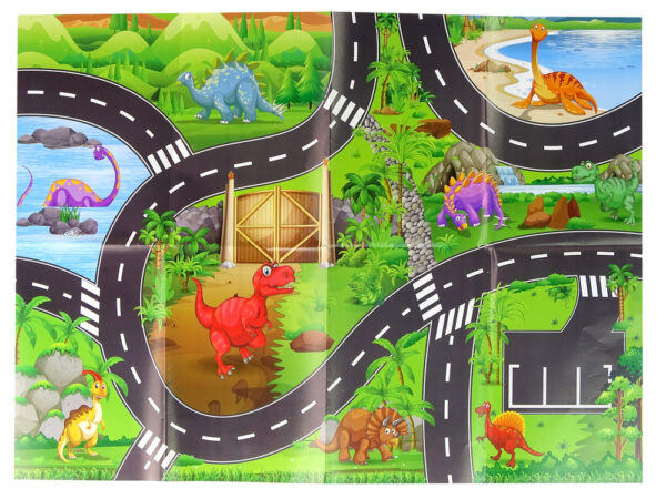 Sports Cars Set Resoraks Dinosaurs Accessories Road Signs Suitcase - Image 5