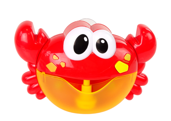 Bath Toy Soap Bubble Generator Red Crab - Image 2