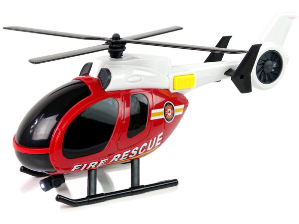 Helicopter Auto Fire Brigade Vehicle Set Sound - Image 2