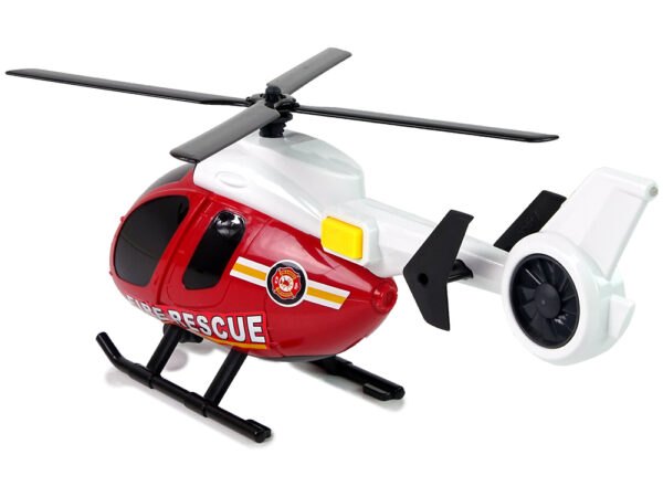 Helicopter Auto Fire Brigade Vehicle Set Sound - Image 5