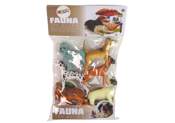 Set of 6 Dog Figurines Dog Breed Figures - Image 3