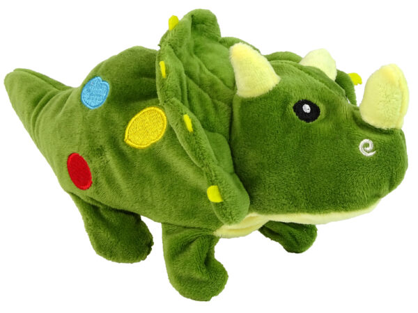 Interactive Green Dinosaur Mascot Walks Moves Tail Sound - Image 3