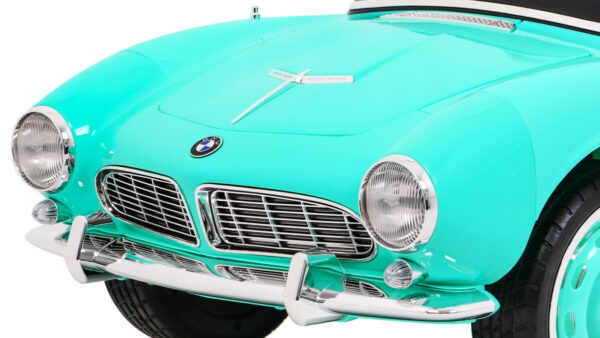 Licencirani auto na akumulator BMW 507 Retro - zeleni - Image 10