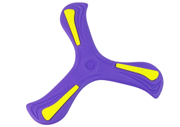 Boomerang Flying Disc Thrower Purple For Kids - Image 2