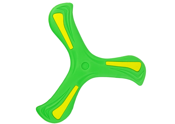 Boomerang Flying Disc Thrower Green For Kids - Image 3