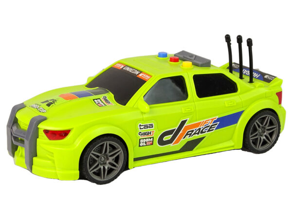 Auto Sportowe Wyścigowe 1:16 Zielony Dźwięk - Image 3