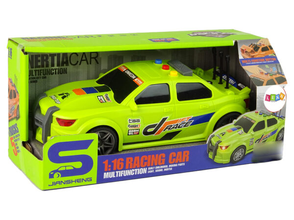 Auto Sportowe Wyścigowe 1:16 Zielony Dźwięk - Image 5