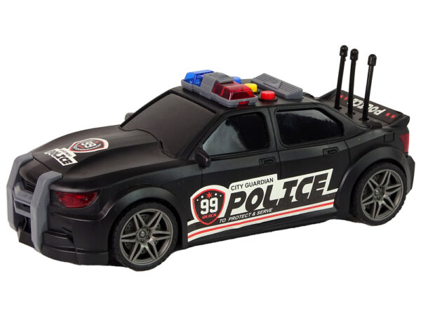 Auto Sportowe Policja 1:16 Czarny Dźwięk - Image 2