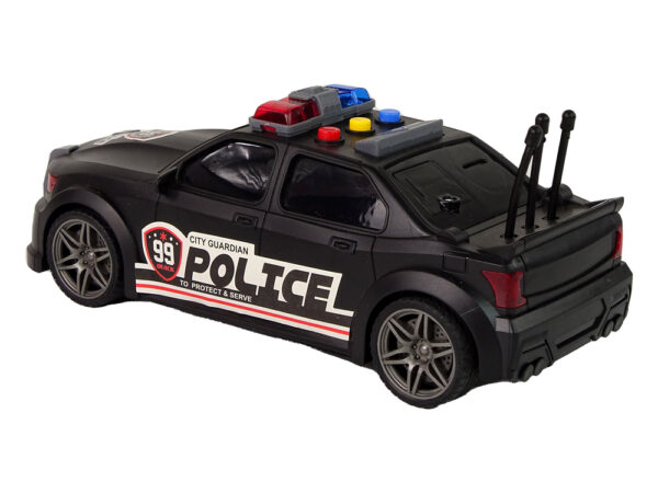 Auto Sportowe Policja 1:16 Czarny Dźwięk - Image 3