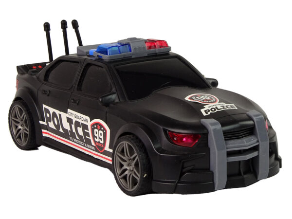 Auto Sportowe Policja 1:16 Czarny Dźwięk - Image 4