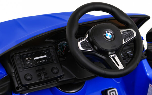 Licencirani auto na akumulator BMW M5 DRIFT - plavi - Image 8