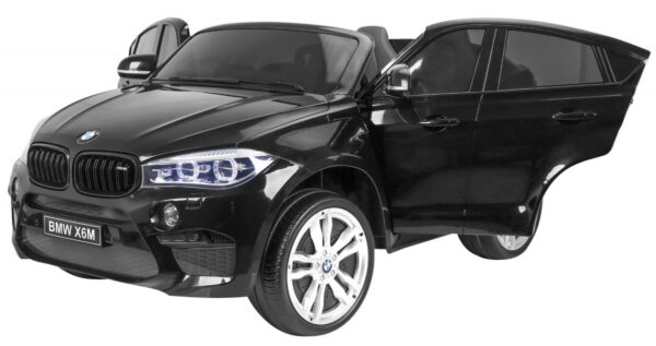 Licencirani auto na akumulator BMW X6 XXL - dvosjed - crni - Image 3