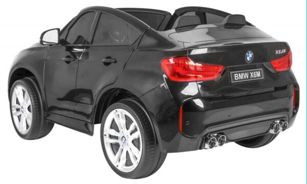 Licencirani auto na akumulator BMW X6 XXL - dvosjed - crni - Image 6