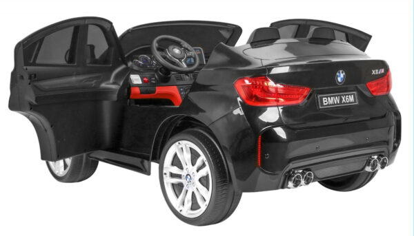 Licencirani auto na akumulator BMW X6 XXL - dvosjed - crni - Image 7