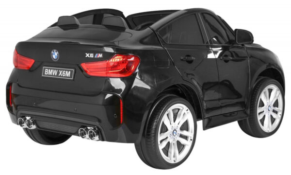 Licencirani auto na akumulator BMW X6 XXL - dvosjed - crni - Image 10