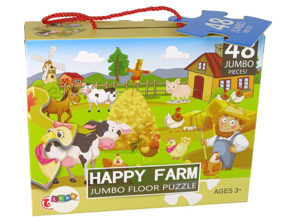 Puzzles For Kids Farm Animal Puzzle 48 Elem - Image 2