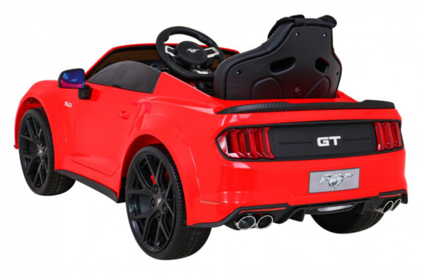 Licencirani auto na akumulator Ford Mustang GT - crveni - Image 4