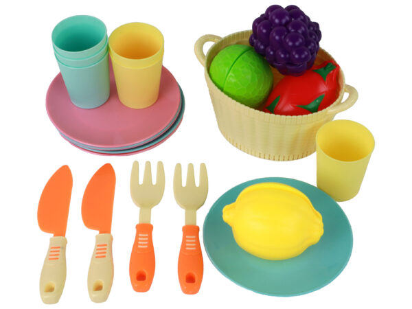 Kitchen Set Crockery Vegetables For Cutting 21 Pieces. Accessories - Image 2