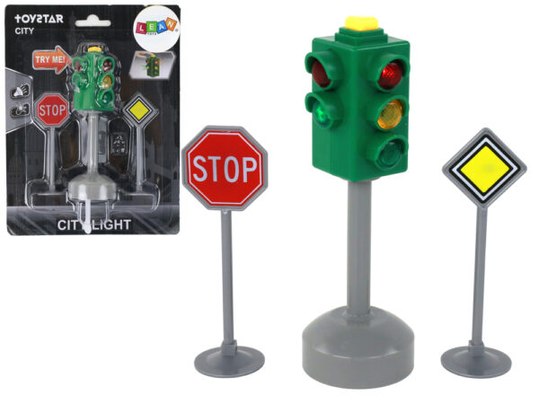 Traffic Light Signs Road Lights Sounds 12 cm