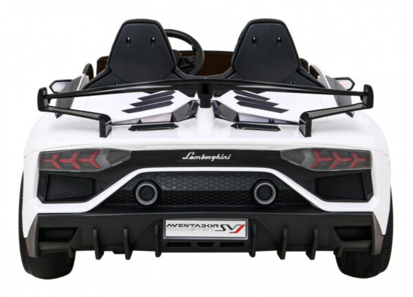 Licencirani auto na akumulator Lamborghini SVJ DRIFT - dvosjed -  bijeli - Image 6