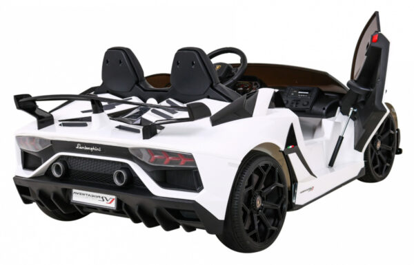 Licencirani auto na akumulator Lamborghini SVJ DRIFT - dvosjed -  bijeli - Image 11