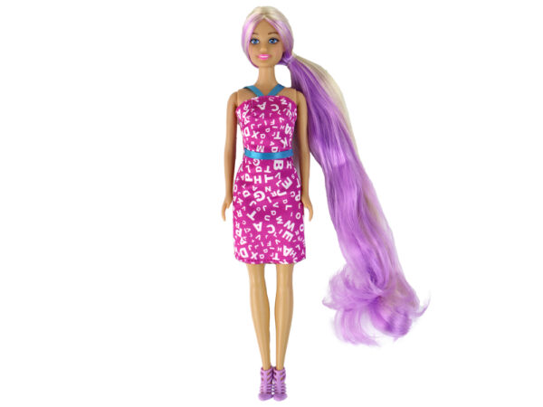 Anlily Doll Long Purple Hair Set - Image 2