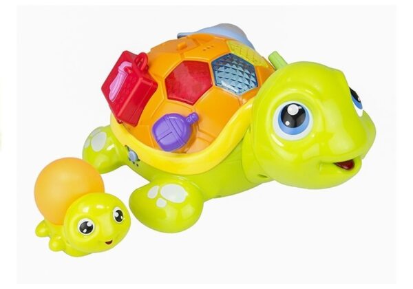 Baby Toddler Interactive Toy Parent Child Turtle Lights Sounds - Image 2