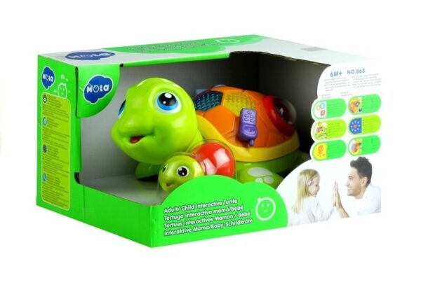 Baby Toddler Interactive Toy Parent Child Turtle Lights Sounds - Image 6