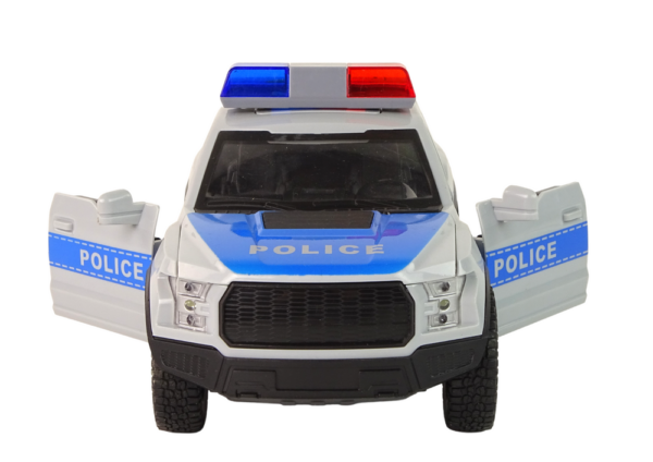 Off-Road Vehicle Police Gray Opening Door Sound Light - Image 4