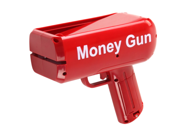 Money Gun Shooting Red Launcher Money Gun Banknotes - Image 2