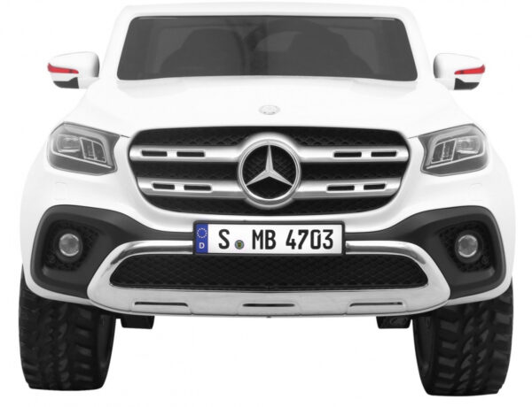 Licencirani auto na akumulator Mercedes Benz X-Class - bijeli - Image 3