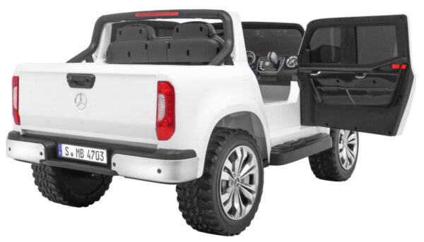 Licencirani auto na akumulator Mercedes Benz X-Class - bijeli - Image 7