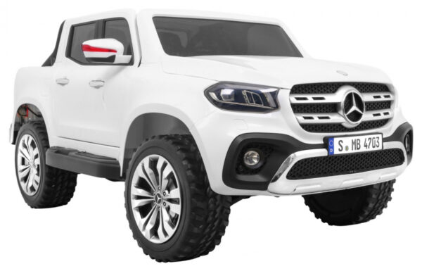 Licencirani auto na akumulator Mercedes Benz X-Class - bijeli - Image 8