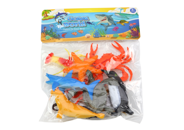 Set of 10 Underwater Sea Animal Figures - Image 4