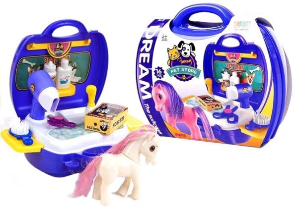 Pony Hairdresser's Salon - with a case