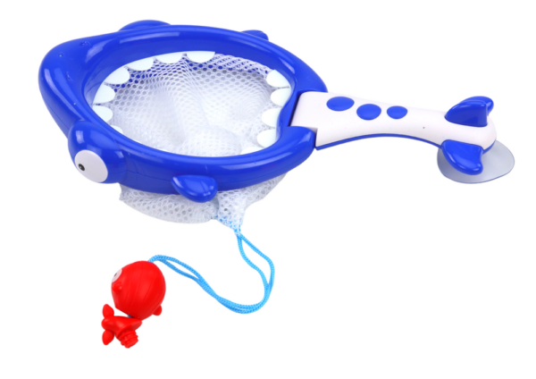 Bath Toys Strainer Basket 2in1 Shark Fish with Algae - Image 3