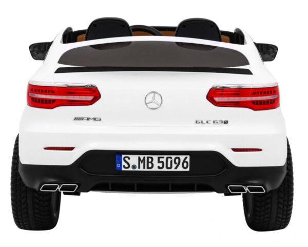 Licencirani auto na akumulator Mercedes GLC 63S - dvosjed - bijeli - Image 6