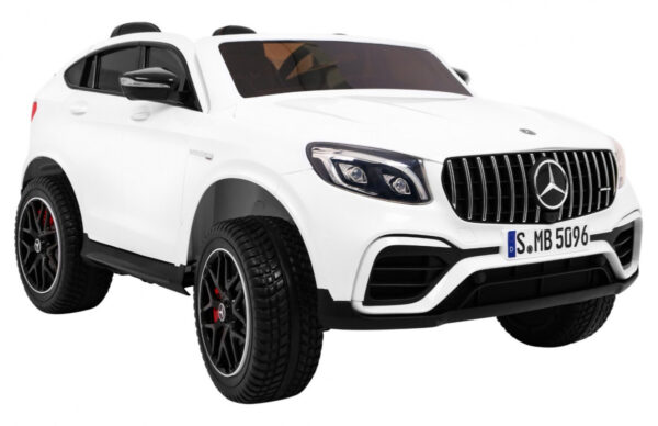 Licencirani auto na akumulator Mercedes GLC 63S - dvosjed - bijeli - Image 7